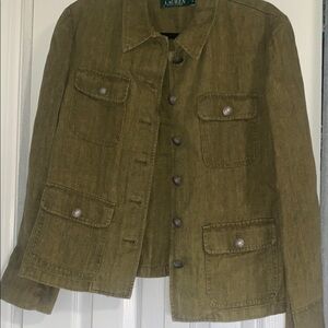 Lauren Ralph Lauren Olive Green Jacket